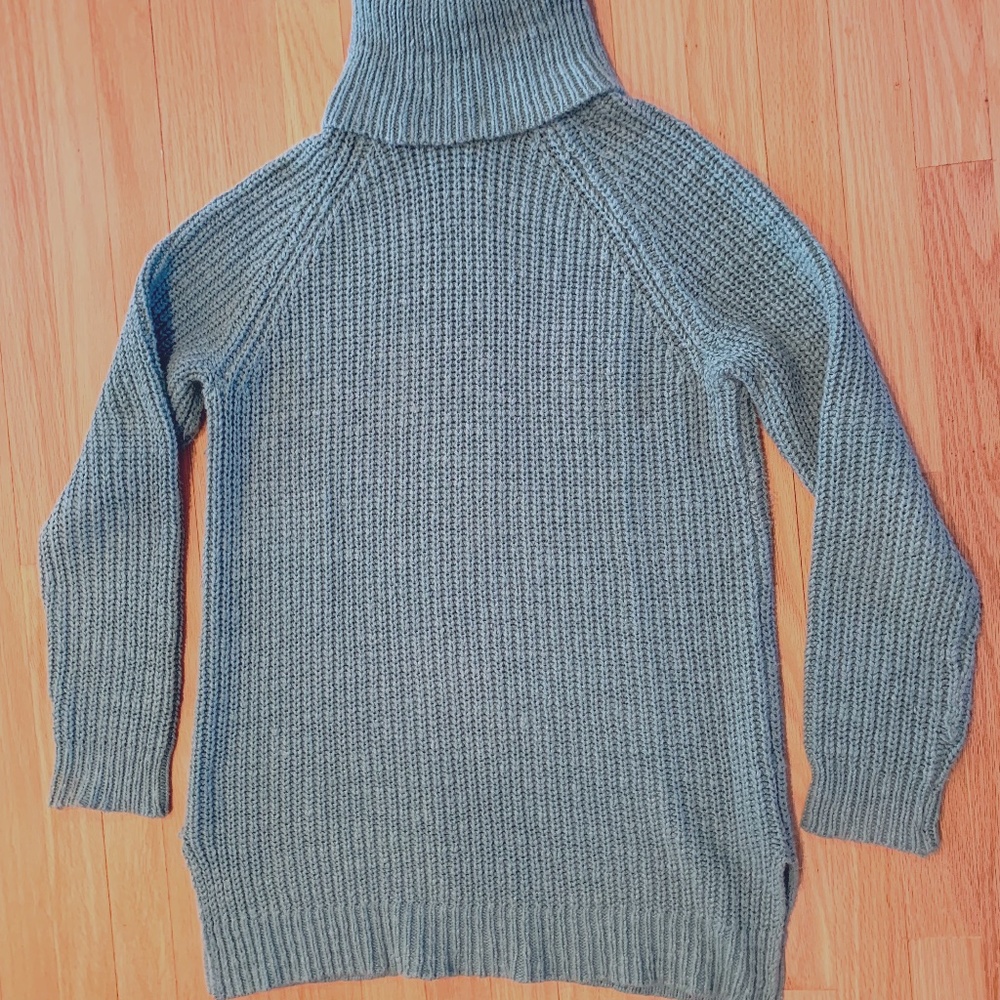 Ralph Lauren turquoise/aqua turtleneck sweater